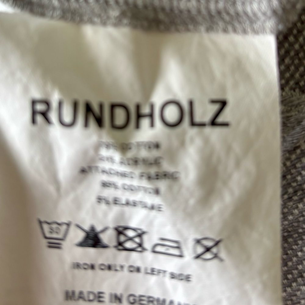 Rundholz  Gray Patterned Button-Up Jacket - Picture 6 of 7